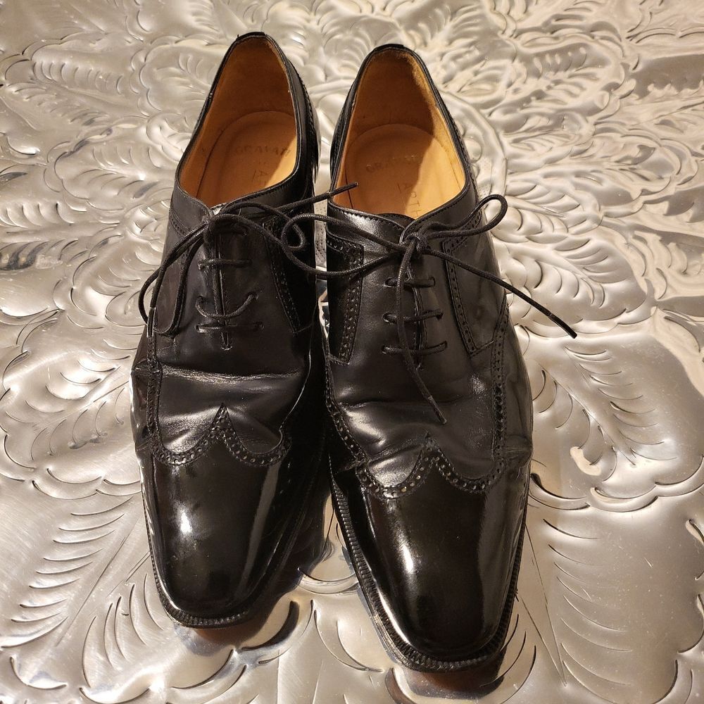 Gravati black patent/ tender size 8 narrow